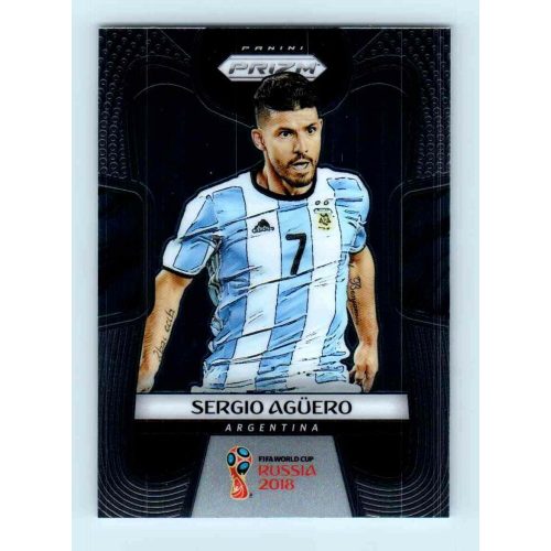 2017-18 Panini Prizm World Cup Soccer Base #11 Sergio Agüero