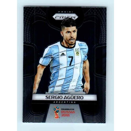 2017-18 Panini Prizm World Cup Soccer Base #11 Sergio Agüero