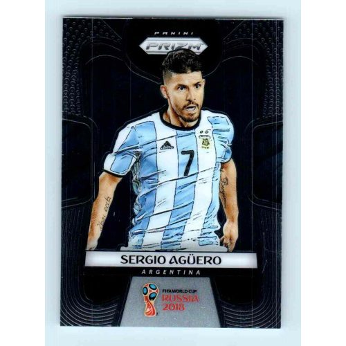 2017-18 Panini Prizm World Cup Soccer Base #11 Sergio Agüero