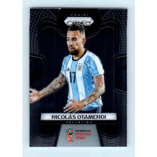 2017-18 Panini Prizm World Cup Soccer Base #9 Nicolas Otamendi