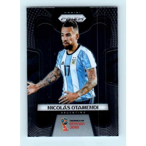 2017-18 Panini Prizm World Cup Soccer Base #9 Nicolas Otamendi