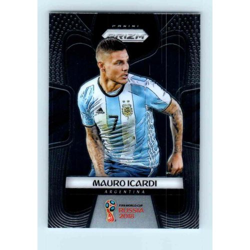 2017-18 Panini Prizm World Cup Soccer Base #8 Mauro Icardi