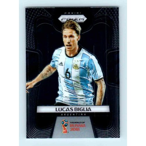 2017-18 Panini Prizm World Cup Soccer Base #7 Lucas Biglia