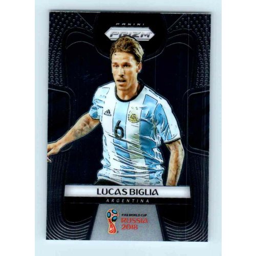 2017-18 Panini Prizm World Cup Soccer Base #7 Lucas Biglia