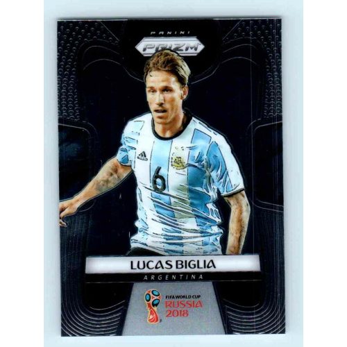 2017-18 Panini Prizm World Cup Soccer Base #7 Lucas Biglia