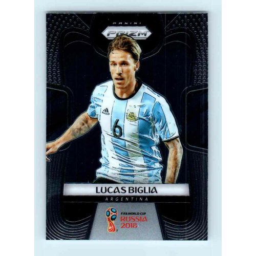 2017-18 Panini Prizm World Cup Soccer Base #7 Lucas Biglia