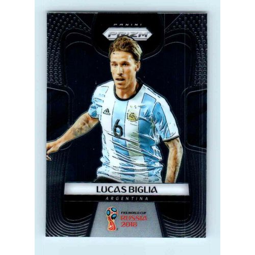 2017-18 Panini Prizm World Cup Soccer Base #7 Lucas Biglia