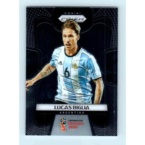 2017-18 Panini Prizm World Cup Soccer Base #7 Lucas Biglia