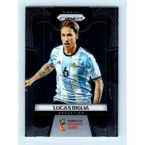 2017-18 Panini Prizm World Cup Soccer Base #7 Lucas Biglia