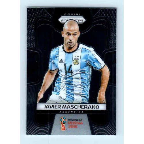 2017-18 Panini Prizm World Cup Soccer Base #6 Javier Mascherano