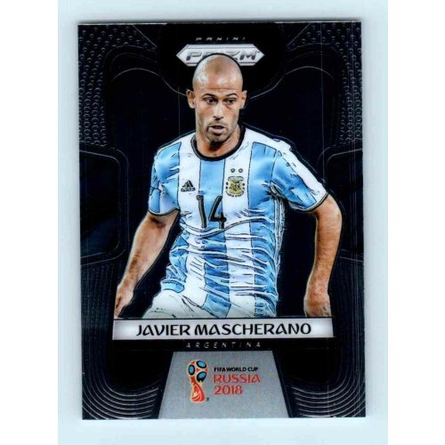 2017-18 Panini Prizm World Cup Soccer Base #6 Javier Mascherano