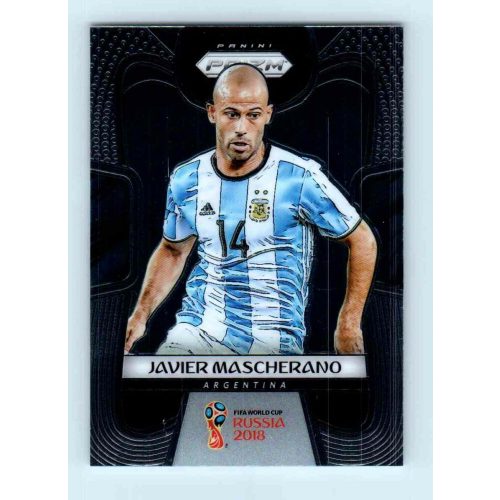 2017-18 Panini Prizm World Cup Soccer Base #6 Javier Mascherano