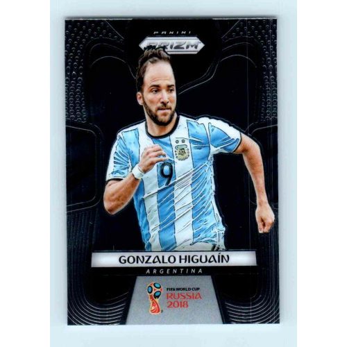 2017-18 Panini Prizm World Cup Soccer Base #5 Gonzalo Higuain