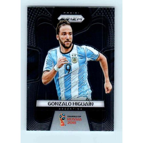 2017-18 Panini Prizm World Cup Soccer Base #5 Gonzalo Higuain