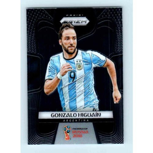 2017-18 Panini Prizm World Cup Soccer Base #5 Gonzalo Higuain