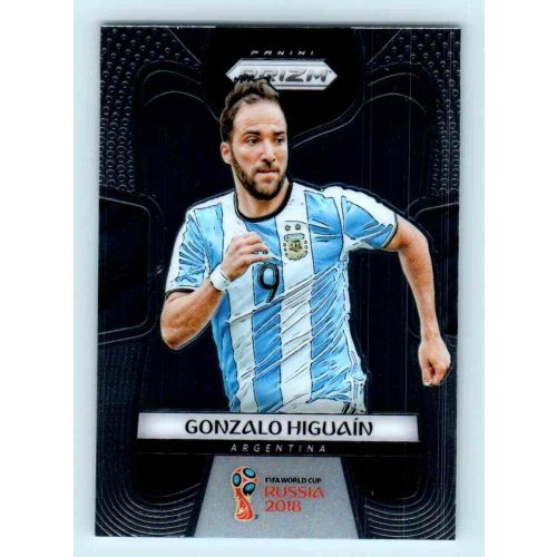 2017-18 Panini Prizm World Cup Soccer Base #5 Gonzalo Higuain