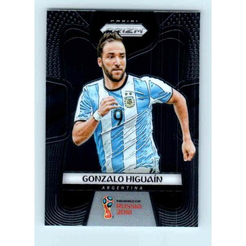 2017-18 Panini Prizm World Cup Soccer Base #5 Gonzalo Higuain