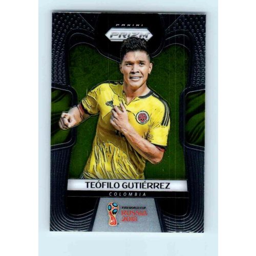 2017-18 Panini Prizm World Cup Soccer Base #45 Teofil Gutierrez