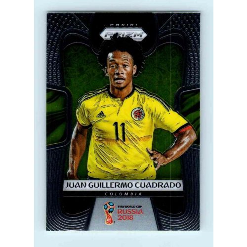 2017-18 Panini Prizm World Cup Soccer Base #42 Juan Guillermo Cuadrado