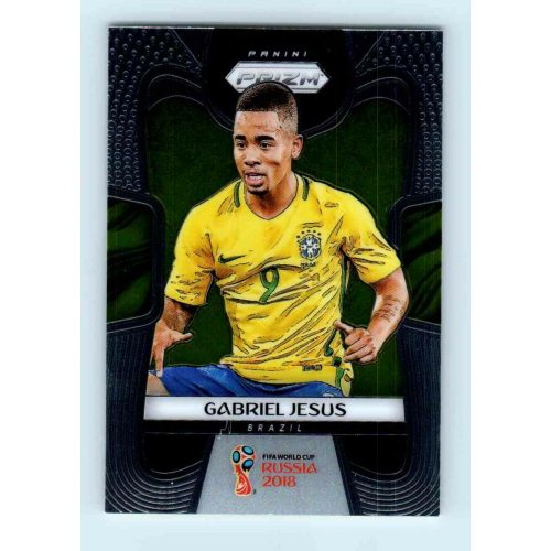 2017-18 Panini Prizm World Cup Soccer Base #32 Gabriel Jesus