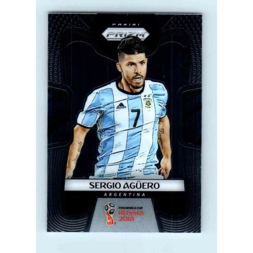 2017-18 Panini Prizm World Cup Soccer Base #11 Sergio Agüero