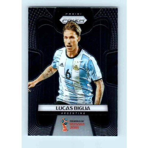 2017-18 Panini Prizm World Cup Soccer Base #7 Lucas Biglia