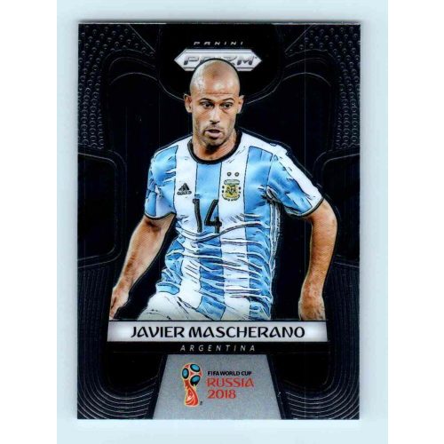 2017-18 Panini Prizm World Cup Soccer Base #6 Javier Mascherano