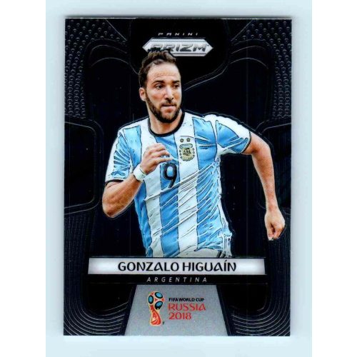 2017-18 Panini Prizm World Cup Soccer Base #5 Gonzalo Higuain