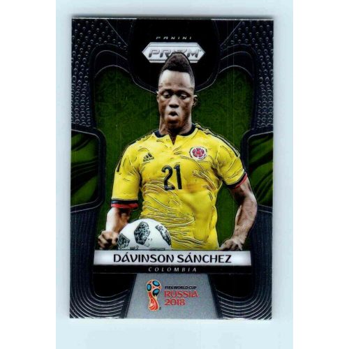 2017-18 Panini Prizm World Cup Soccer Base #40 Davinson Sanchez