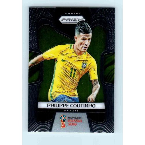 2017-18 Panini Prizm World Cup Soccer Base #28 Philippe Coutinho