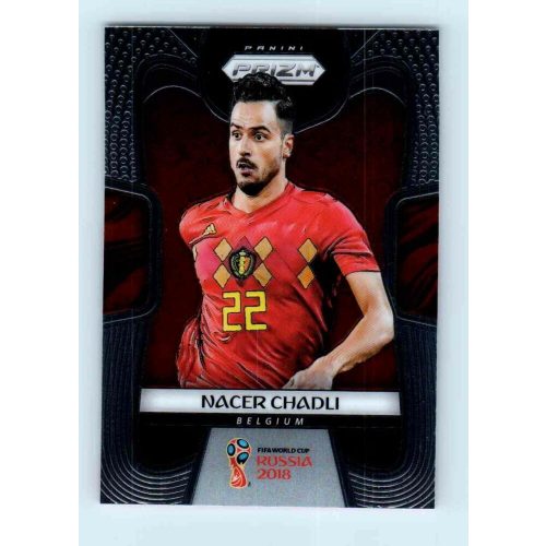 2017-18 Panini Prizm World Cup Soccer Base #24 Nacer Chadli