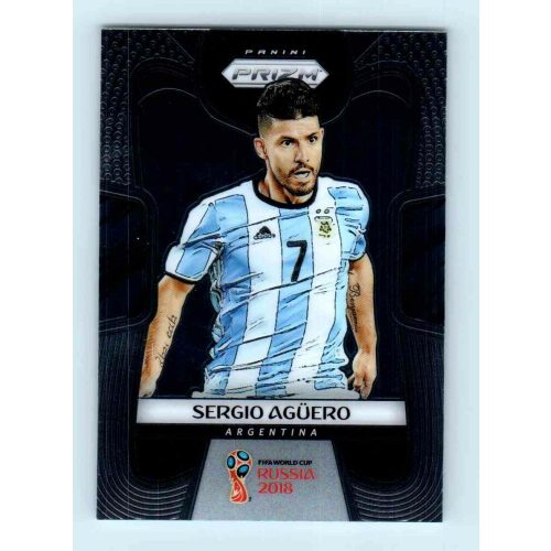 2017-18 Panini Prizm World Cup Soccer Base #11 Sergio Agüero