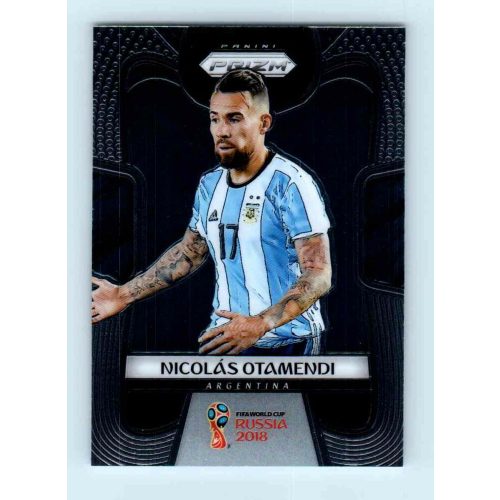 2017-18 Panini Prizm World Cup Soccer Base #9 Nicolas Otamendi