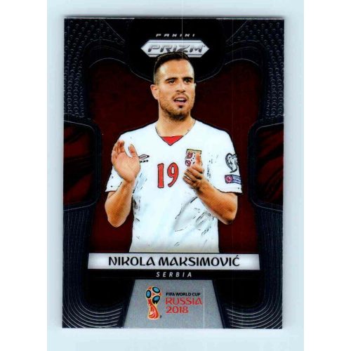 2017-18 Panini Prizm World Cup Soccer Base #186 Nikola Maksimovic