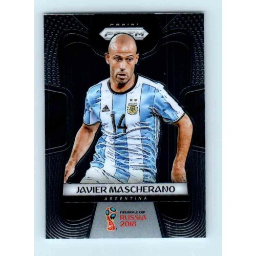 2017-18 Panini Prizm World Cup Soccer Base #6 Javier Mascherano