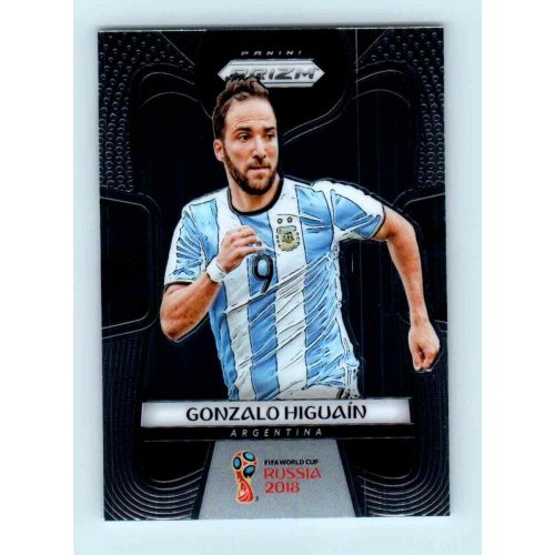 2017-18 Panini Prizm World Cup Soccer Base #5 Gonzalo Higuain