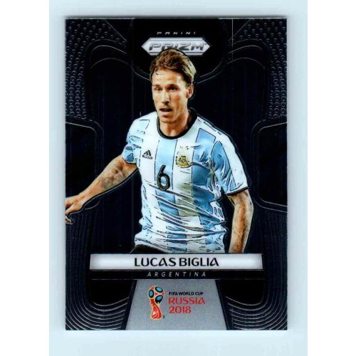 2017-18 Panini Prizm World Cup Soccer Base #7 Lucas Biglia