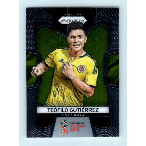 2017-18 Panini Prizm World Cup Soccer Base #45 Teofil Gutierrez