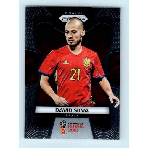 2017-18 Panini Prizm World Cup Soccer Base #201 David Silva