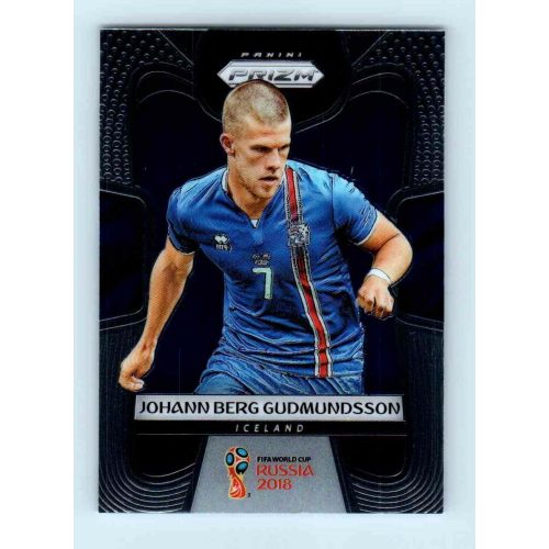 2017-18 Panini Prizm World Cup Soccer Base #105 Johann Berg Gudmundsson