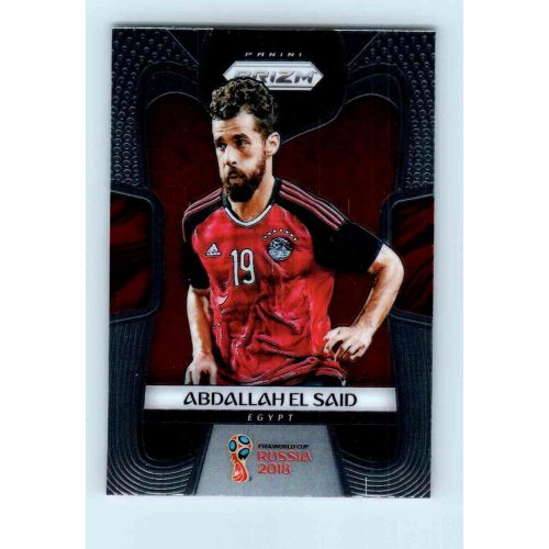 2017-18 Panini Prizm World Cup Soccer Base #55 Abdallah El Said