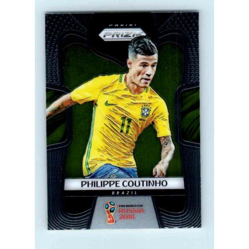 2017-18 Panini Prizm World Cup Soccer Base #28 Philippe Coutinho