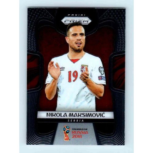 2017-18 Panini Prizm World Cup Soccer Base #186 Nikola Maksimovic