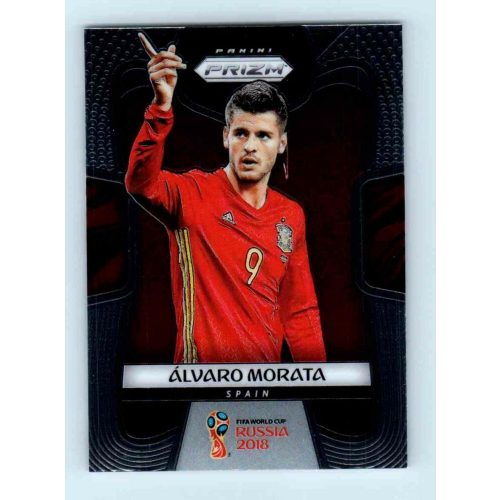 2017-18 Panini Prizm World Cup Soccer Base #199 Alvaro Morata