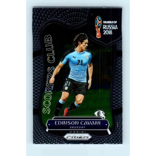 2017-18 Panini Prizm World Cup Soccer Scorers Club #SC-22 Edinson Cavani