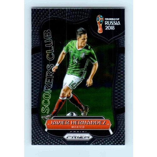 2017-18 Panini Prizm World Cup Soccer Scorers Club #SC-13 Javier Hernandez