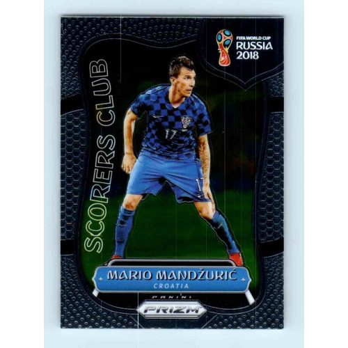 2017-18 Panini Prizm World Cup Soccer Scorers Club #SC-23 Mario Mandzukic