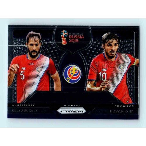 2017-18 Panini Prizm World Cup Soccer Connections #C-4 Celso Borges / Bryan Ruiz