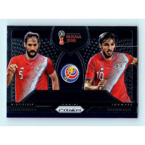 2017-18 Panini Prizm World Cup Soccer Connections #C-4 Celso Borges / Bryan Ruiz