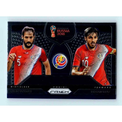 2017-18 Panini Prizm World Cup Soccer Connections #C-4 Celso Borges / Bryan Ruiz